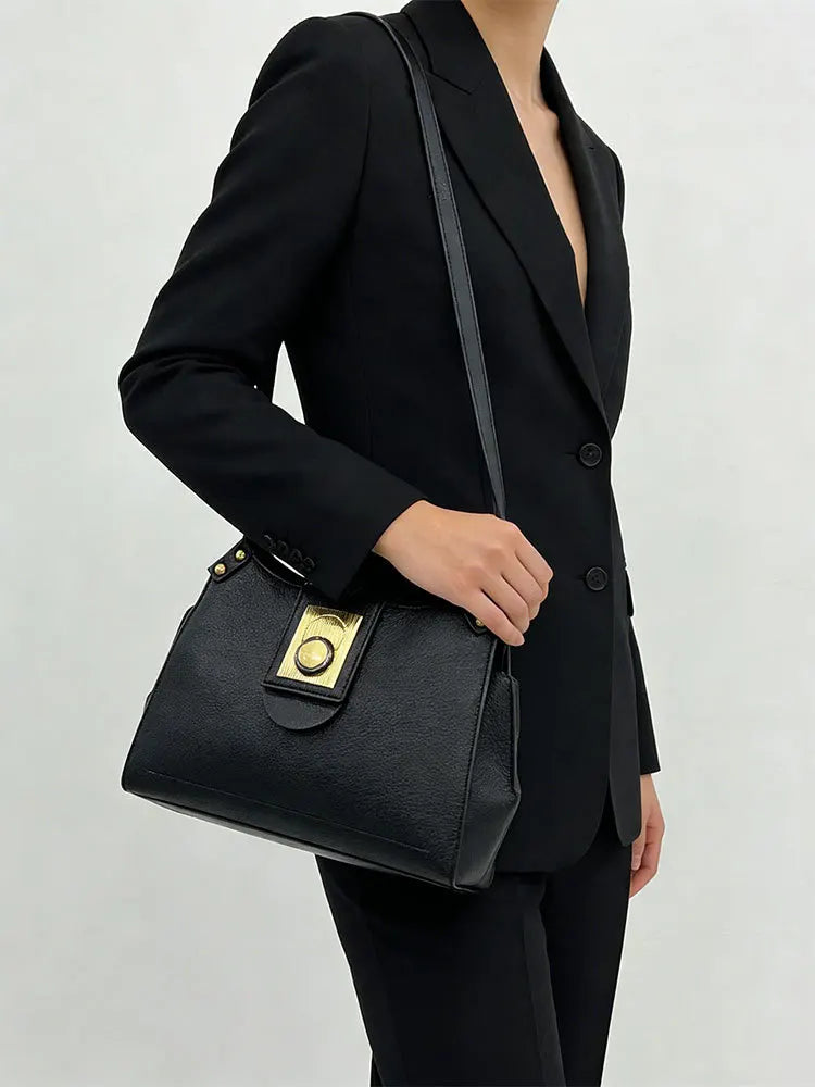 New Women's Handbags, Fashionable Tote Bags, High-End Shoulder Bags, Large-Capacity Commuter Bags, Simple and Versatile Casual Bags, Water-Resistant Crossbody Bags