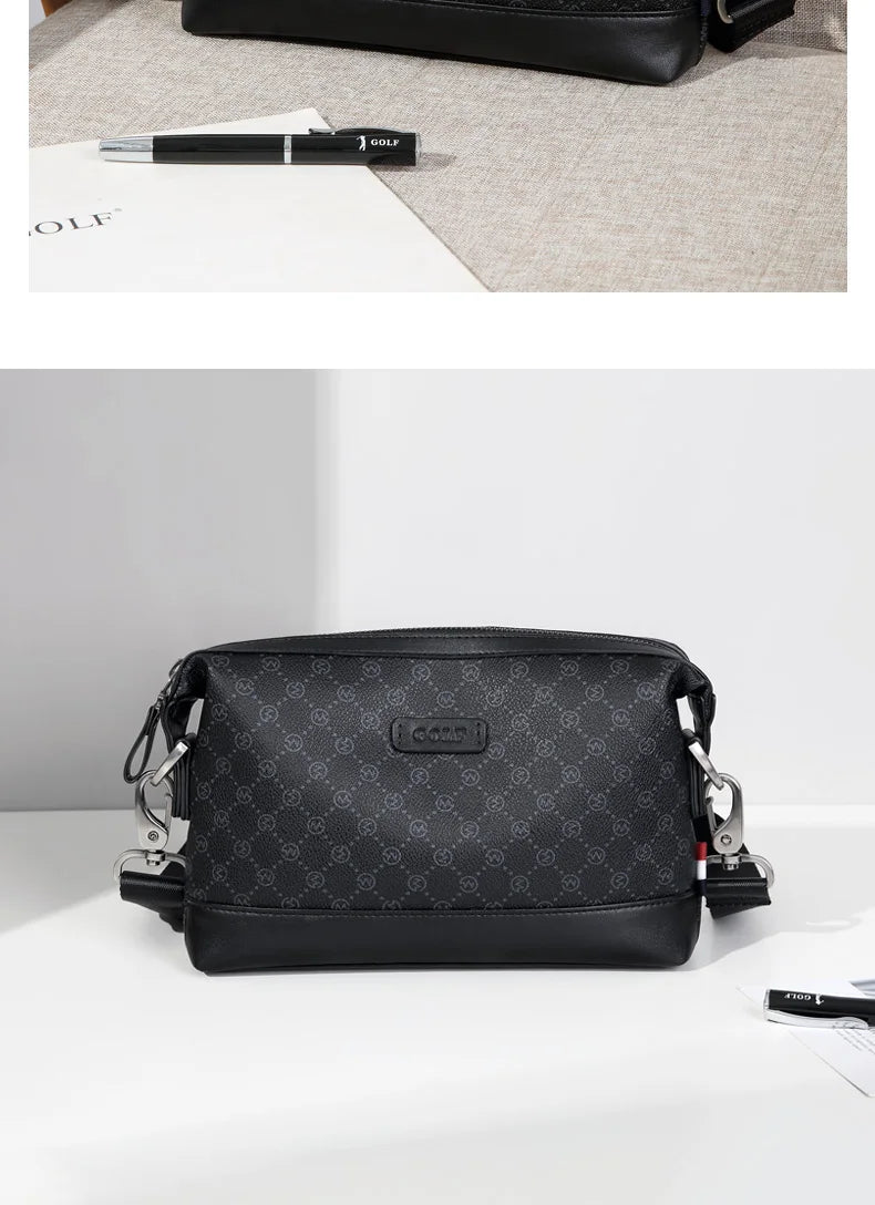 GOLF single shoulder bag man hand bag  business presbyopic restoring ancient ways his satchel envelope hand caught
