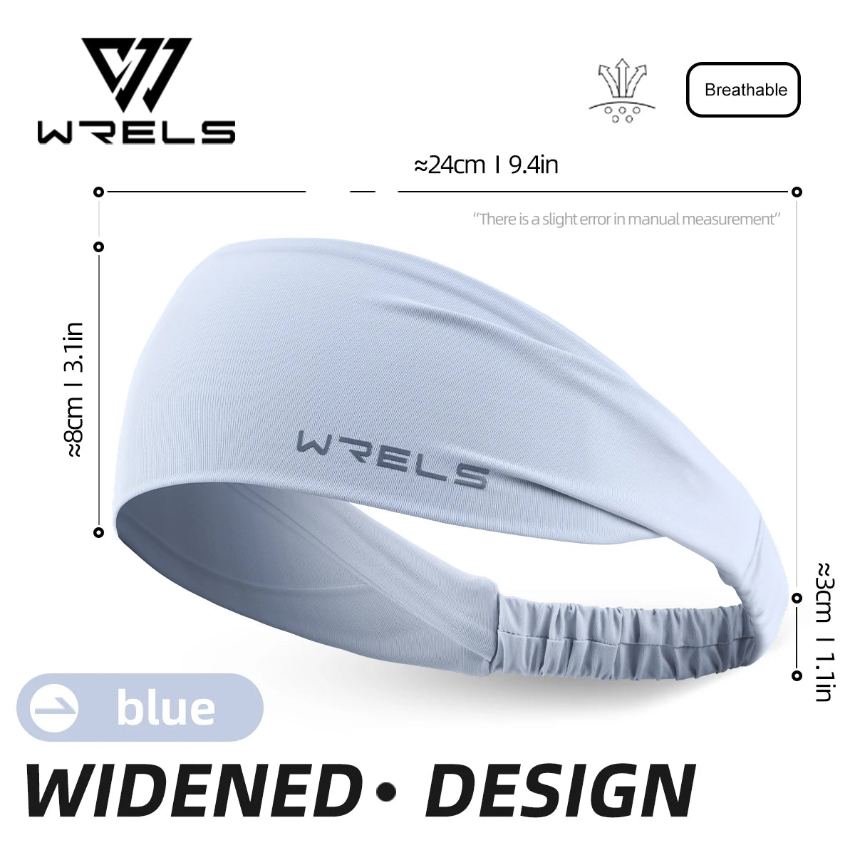 Women's Sports Sweatband Headband – Anti-Sweat Running & Gym Hair Band