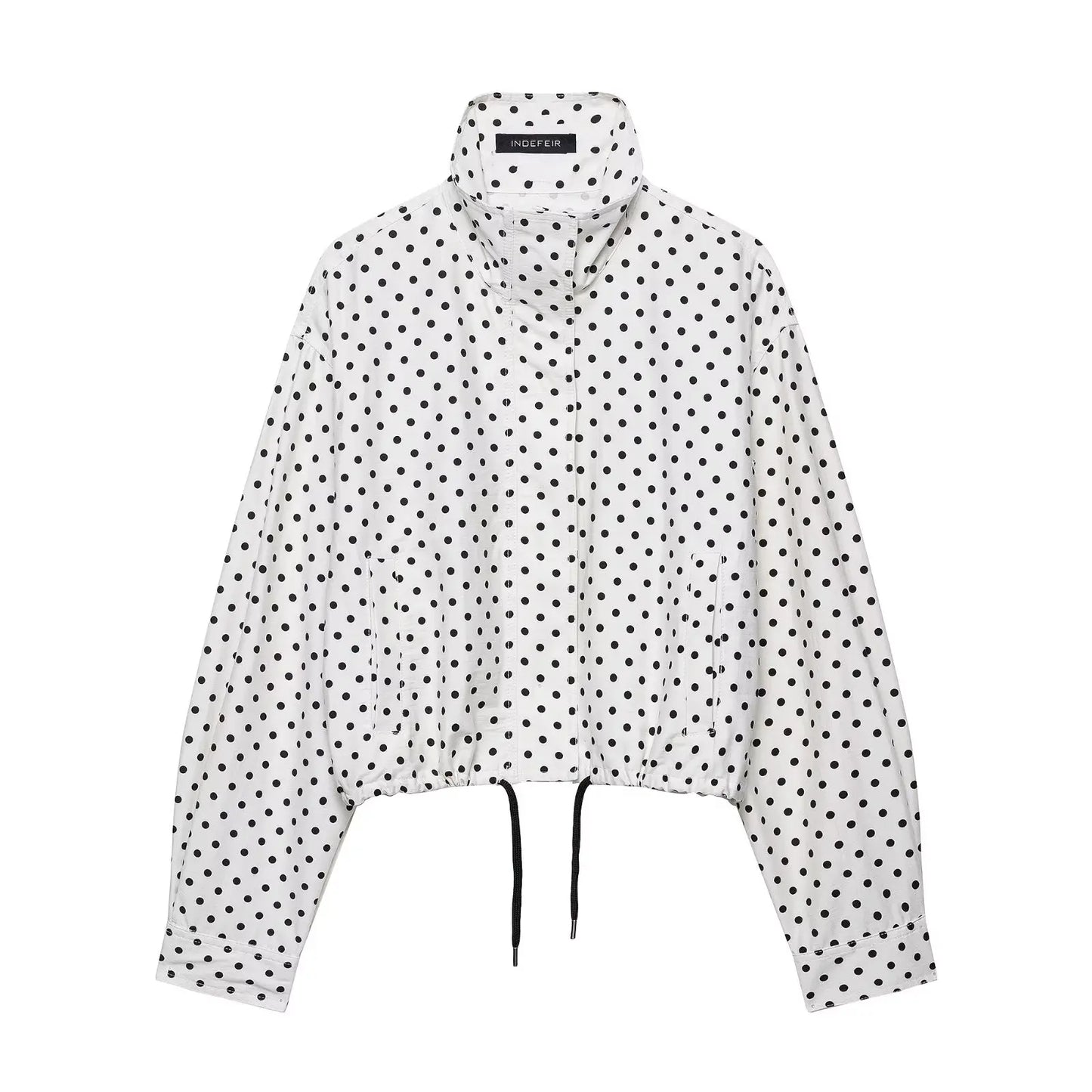 Styledora Polka Zip Jacket