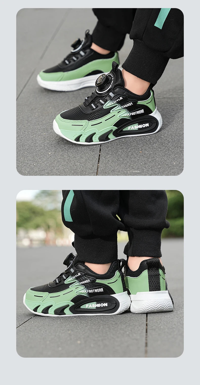 Leather Boys Kids Sneakers For Girls School Casual Outdoor