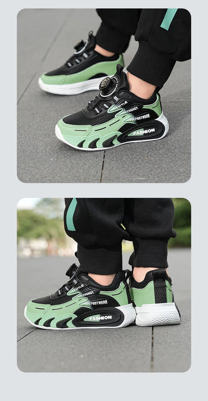 Leather Boys Kids Sneakers For Girls School Casual Outdoor