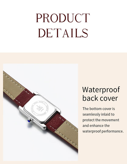 Shnegke Brand Ladies Watches Fashion Styles Women's Quartz Wristwatches Elegant Woman's Best Gifts Clock