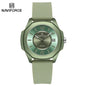 NAVIFORCE NF7107 Quartz Calendar Waterproof and Shockproof Watches for Women Clocks