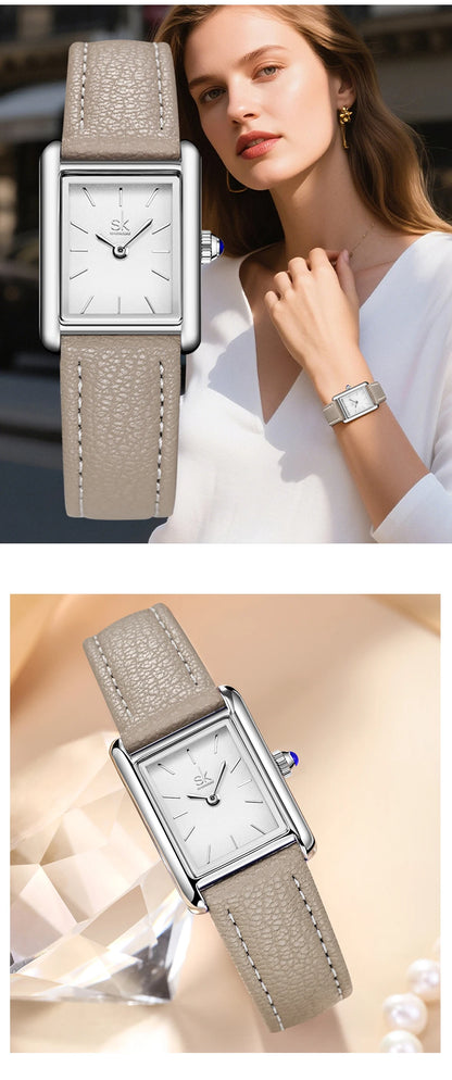 Shnegke Brand Ladies Watches Fashion Styles Women's Quartz Wristwatches Elegant Woman's Best Gifts Clock