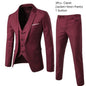 Suits For Men 3 Pieces Set Elegant Wedding  Fashion Classic Full Jackets Vest Pants Blazers Outfit 2026 Formal Costume