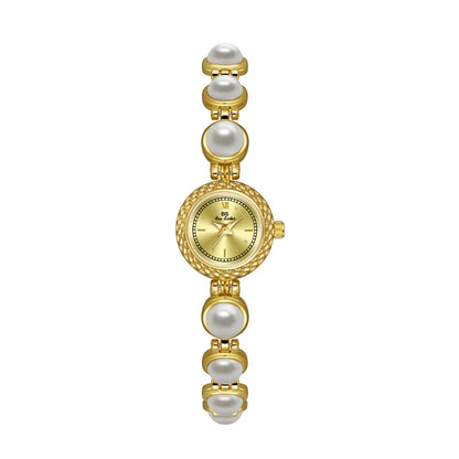Gold Women Bracelet Watches Luxury Brand Dress Quartz Small Dial Ladies Wrist Watches Rhinestone Rose Gold Watches For Women