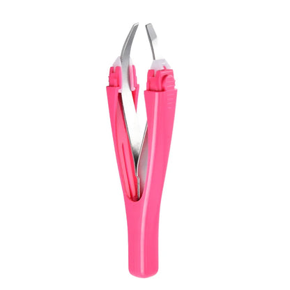 【Eyebrow Tweezer Automatic Retratable Face Hair Beard Removal Stainless Steel Anti Rust Beauty Hair Puller Makeup Tool】