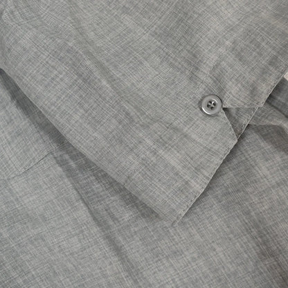Summer Male Shirts Short Sleeve Social Shirt For Men Casual Blouses Soild Cotton Linen Formal Shirt Top Men Clothing Streetwear