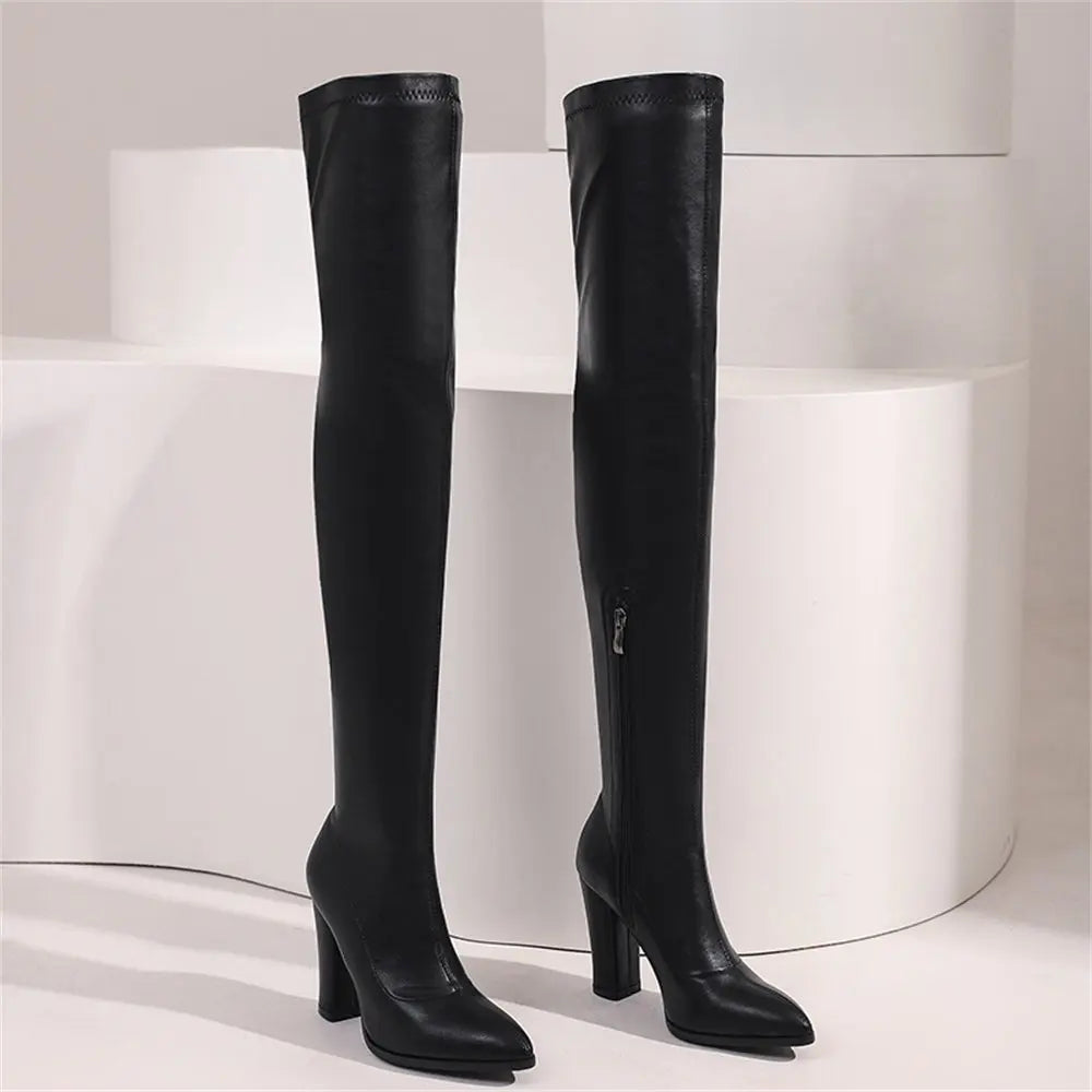 Plus Size 48 Brand NEW Pointed Toe Brown
