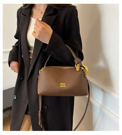 Women handbag with high-end feel, lunch box bag, work commuting texture, lunch box bag, shoulder bag, crossbody bag, hand-held
