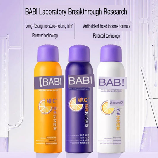 BABI Setting Spray For Oil Control, Vitamin C Long-lasting Setting Spray For Water Resistance And No Makeup Fading