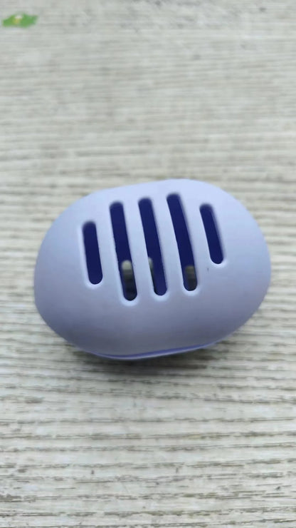 Makeup Sponge Holder Eco-Friendly Silicone Multi-hole Beauty Storage Case Travel Protable Cosmetic Puff Holder Box