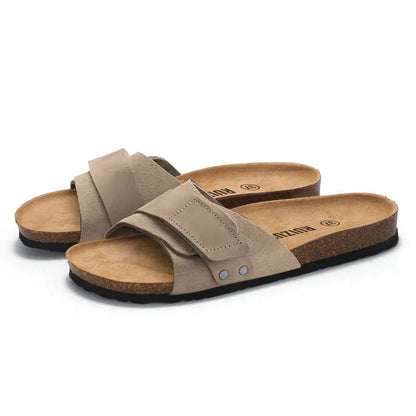 Soft Soled Cork Sandals Slippers Summer Beach Shoes