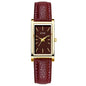Ladies Watch Simple High-end Feel  Ankela Red Square Temperament Retro Style Waterproof belt Women's Fashion Quartz Watches