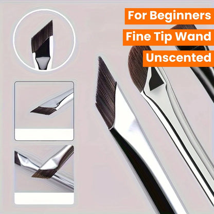 3 pieces of new clothes combination extremely fine new sickle eyeliner brush bevel beginner makeup tools
