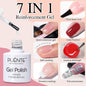 30ML Glitter Poly Nail Gel Hema Free Pink Glitter Acrylic Gel Finger Extension Nail Gel Semi-Permanent Nail Varnish For Manicure