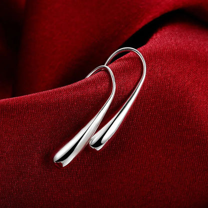925 Sterling Silver classic Water drop Bracelet necklace earrings rings Jewelry sets for women Fashion Party wedding gifts