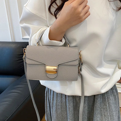 Black Handbags Classic Bags Designer Crossbody Bag Pu Leather Small Messenger Bag Women's Shoulder Bag Bolsa Feminina Flap Purse
