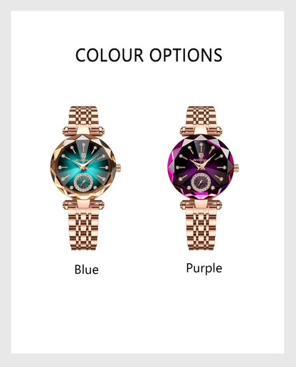 POEDAGAR Elegant Luxury Women's Quartz Watches Waterproof Stainless Steel Watch for Woman Casual Fashion Ladies Wristwatch reloj