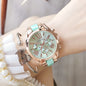 Top Brand Watches Women Luxury Stainless Steel Bracelets Women Quartz Wristwatches Fashion Elegant Ladies Watches Reloj Mujer
