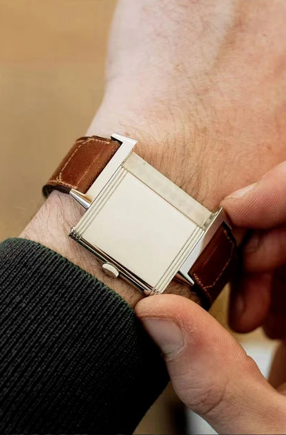 2026 New Arrivals 25.5MM Square Watch For Men Sports Watches Overturn Stainless Steel Watch Sapphire Crystal 50M Waterproof