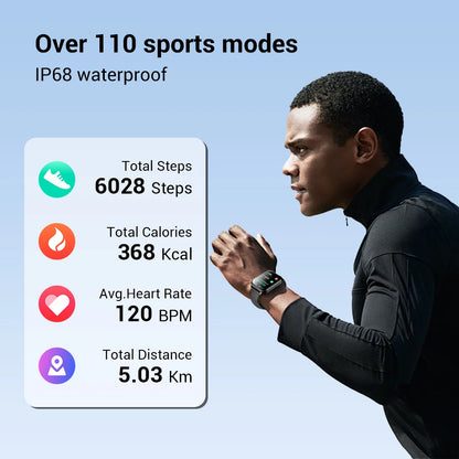 Blackview 2025 R30 Max Smartwatch with Flashlight 1.91'' TFT Screen Health Monitoring Bluetooth Call Watches for Men Women Gifts