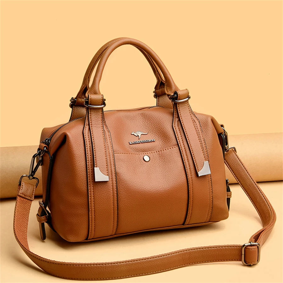Luxury Handbags Woman Bags Designer Big Shoulder Bags for Women's 2024 Trendy Large Capacity Ladies Leather Hand Casual Tote Bag
