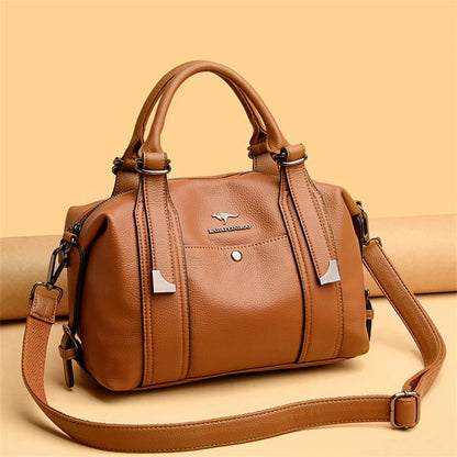 Luxury Handbags Woman Bags Designer Big Shoulder Bags for Women's 2024 Trendy Large Capacity Ladies Leather Hand Casual Tote Bag