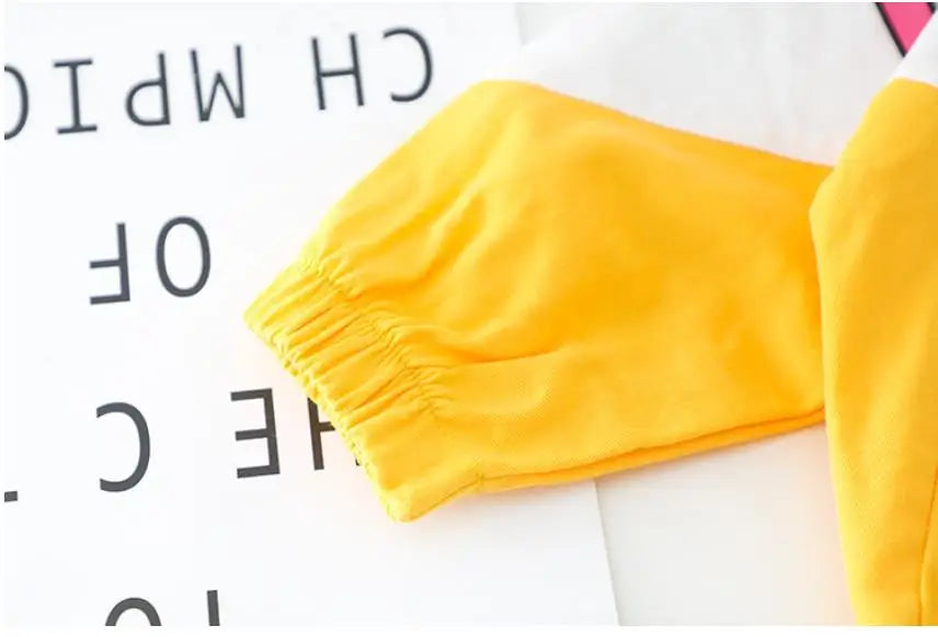 Baby Boys Girls Clothes stamp Cotton T-Shirt Pants 2Pcs/sets
