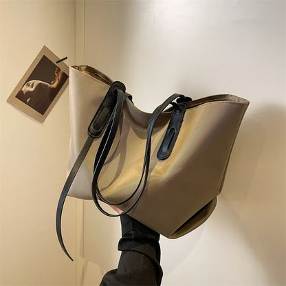 Women Handbags large Capacity Tassels Female Shoulder Bags Soft Oxford Travel big Totes new ladies Hand Bag black