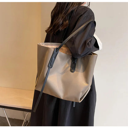 Women Handbags large Capacity Tassels Female Shoulder Bags Soft Oxford Travel big Totes new ladies Hand Bag black