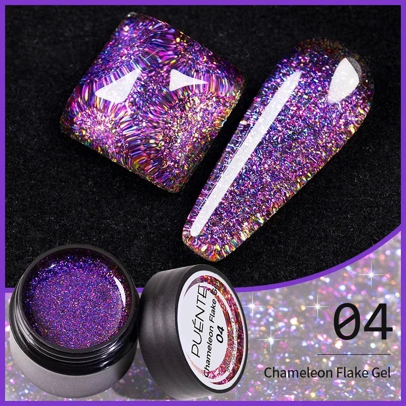 30ML Glitter Poly Nail Gel Hema Free Pink Glitter Acrylic Gel Finger Extension Nail Gel Semi-Permanent Nail Varnish For Manicure