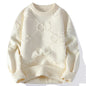 New Fall Winter Men Knitwear Top Quality Men's Soft Warm Wool Sweater Classic Fashion Handsome Sweaters Male
