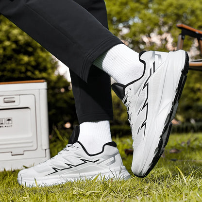 Wide Toe Men Running Sneakers
