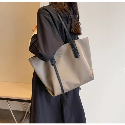 Women Handbags large Capacity Tassels Female Shoulder Bags Soft Oxford Travel big Totes new ladies Hand Bag black