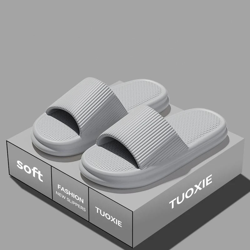 Women Summer Concise EVA Slippers Men