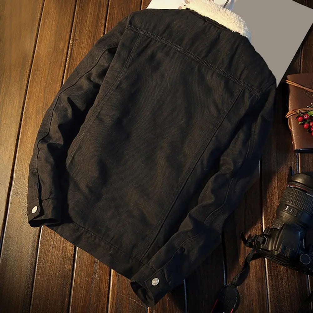 Styledora Heritage Fleece Denim Jacket