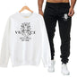 Men's Autumn Round Neck Sweatshirt + Sweatpants Luxury for Men