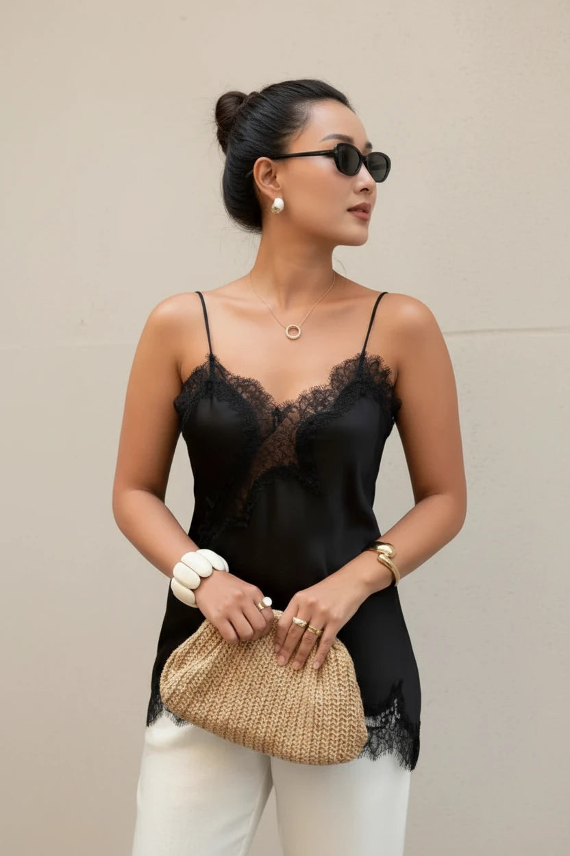 Styledora Lace Elegance Top