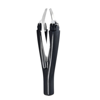 【Eyebrow Tweezer Automatic Retratable Face Hair Beard Removal Stainless Steel Anti Rust Beauty Hair Puller Makeup Tool】