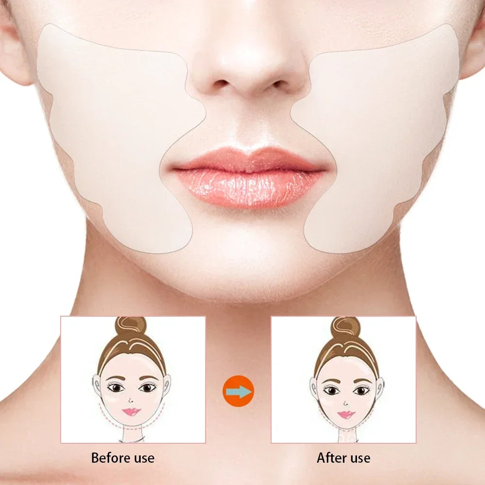 Reusable Silicone Anti Wrinkle Neck Pad Silicon Transparent Anti Microgroove Removal Neck Skin Care Silica Gel Patch Facial Care