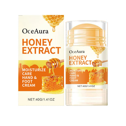 Honey Moisturizing Stick for Hand Foot Skin Care Deep Hydrating Anti Drying Chapping Soften Calluses Heel Cracked Repair Cream