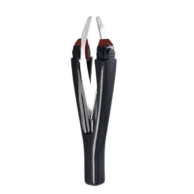 【Eyebrow Tweezer Automatic Retratable Face Hair Beard Removal Stainless Steel Anti Rust Beauty Hair Puller Makeup Tool】