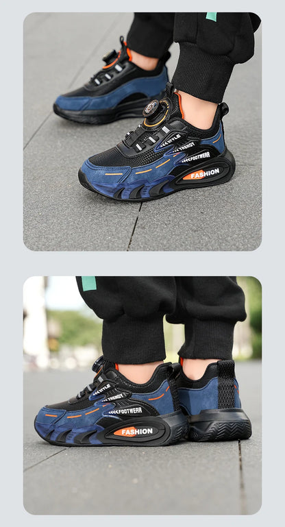 Leather Boys Kids Sneakers For Girls School Casual Outdoor