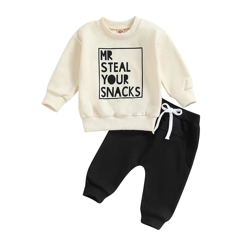 2PCS Toddler Boys Clothes Sets