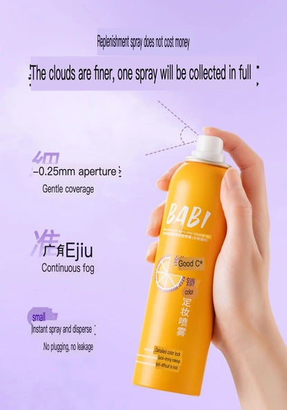 BABI Setting Spray For Oil Control, Vitamin C Long-lasting Setting Spray For Water Resistance And No Makeup Fading