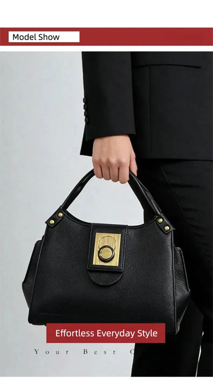 New Women's Handbags, Fashionable Tote Bags, High-End Shoulder Bags, Large-Capacity Commuter Bags, Simple and Versatile Casual Bags, Water-Resistant Crossbody Bags
