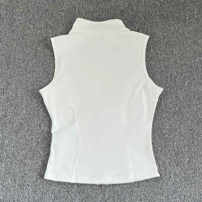 Women's Sport Sleeveless Top – Slim Fit Yoga & Fitness