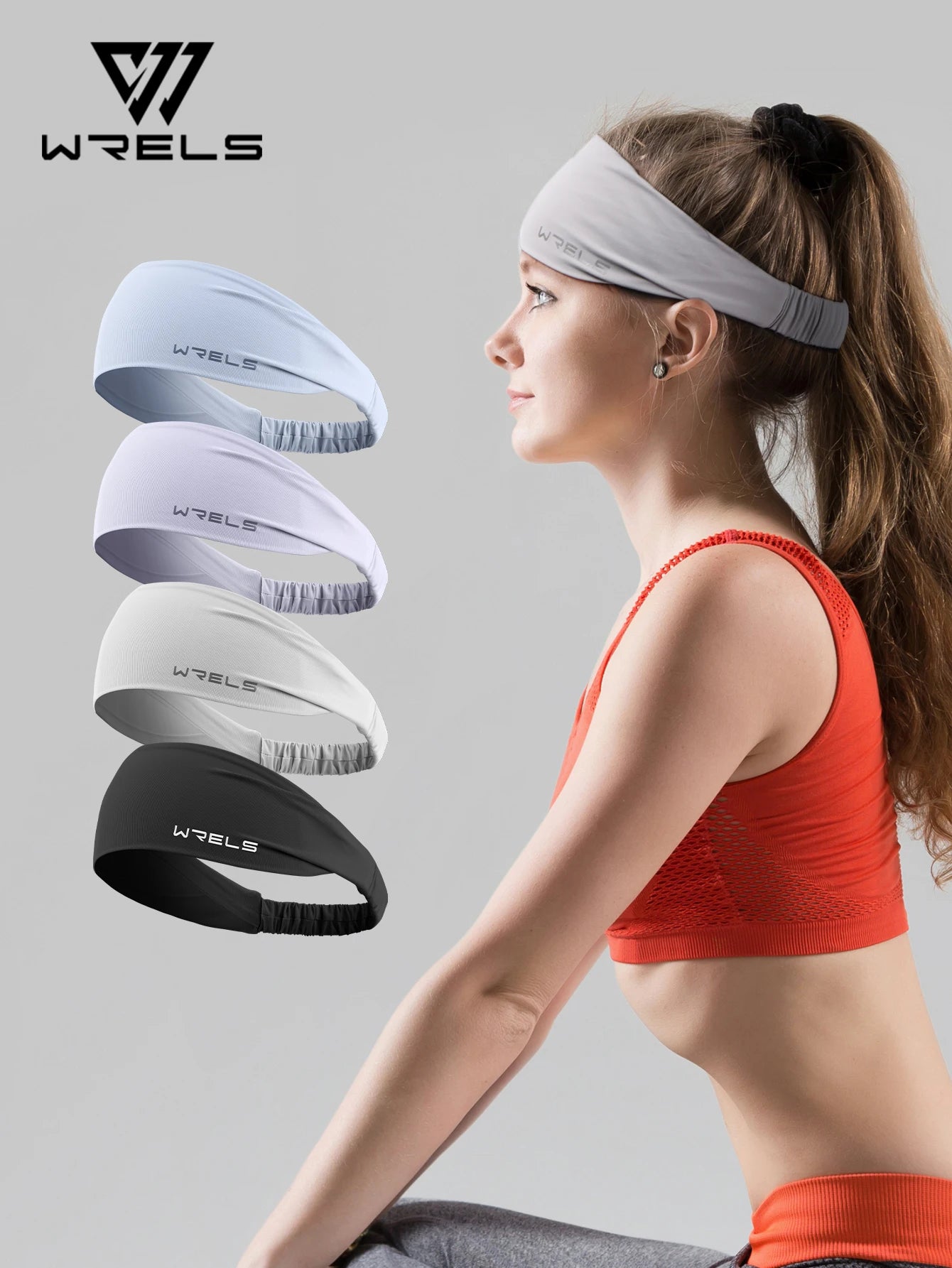 Women's Sports Sweatband Headband – Anti-Sweat Running & Gym Hair Band